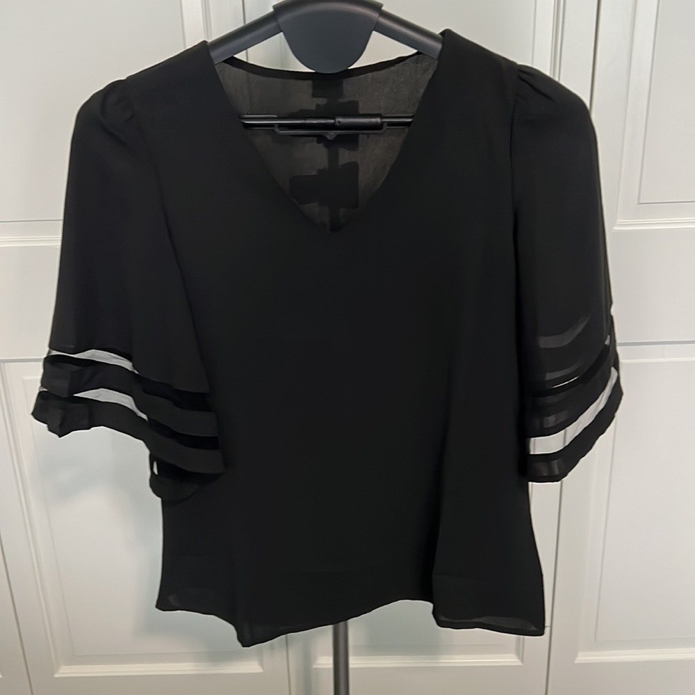 Black blouse!
